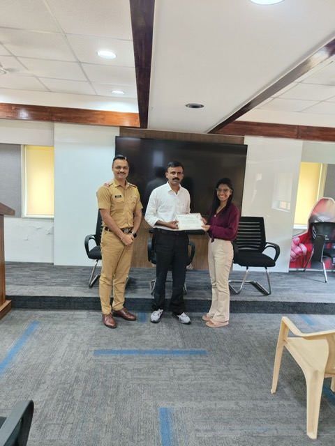 Cyber cell Internship Certificate Distribution Program album preview
